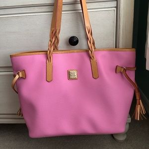 Dooney and Burke Leather Shopper Tote